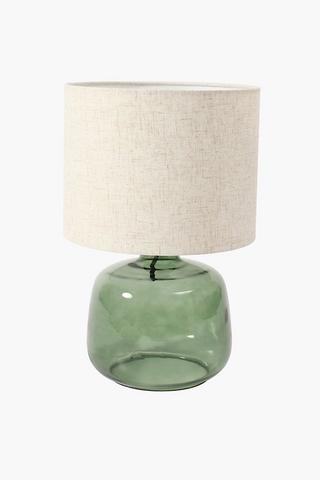 Glass Belly Lamp Set