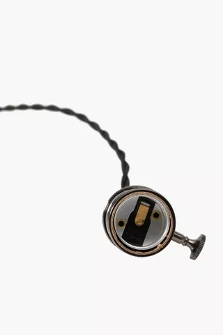 Ceiling Cap And Cord Pendant