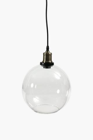 Industrial Glass Hanging Pendant