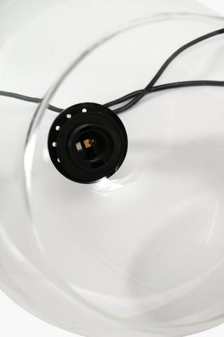 Industrial Glass Hanging Pendant