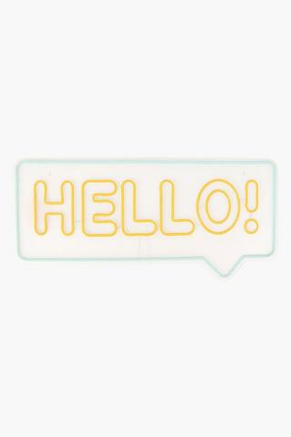 Neon Hello Led