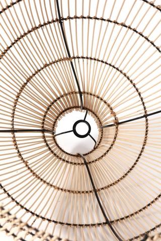 Cane Woven Hanging Pendant