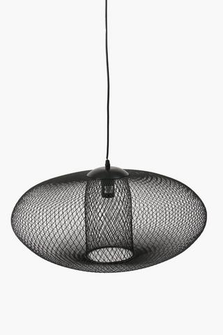 Wire Mesh Hanging Pendant Large