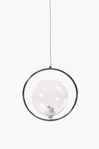 Glass Ring Hanging Pendant