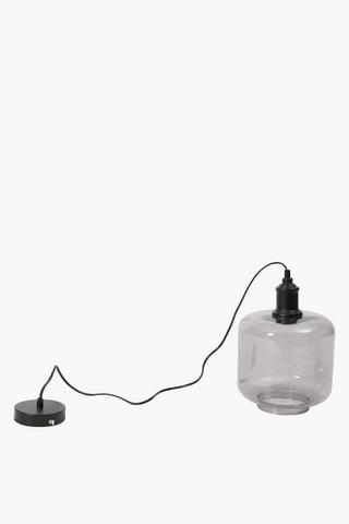 Smokey Bulb Hanging Pendant