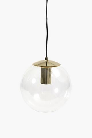 Round Glass Hanging Pendant