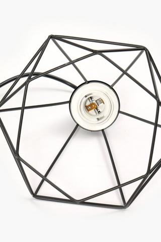 3 Geo Wire Hanging Pendant