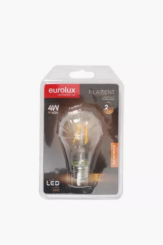 Eurolux Filament Led Bulb B27