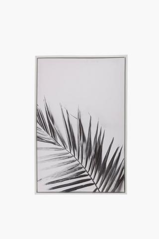 Framed Printed Palm Leaf 40x60cm Wall Art