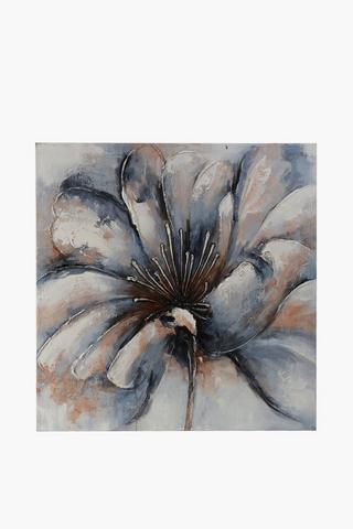 Abstract Flower Canvas, 120x90cm