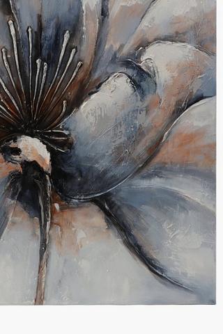 Abstract Flower Canvas, 120x90cm