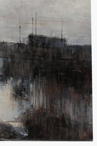 Abstract Landscape Canvas, 120x90cm