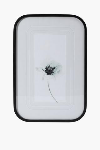 Framed Metal Flower Wall Art