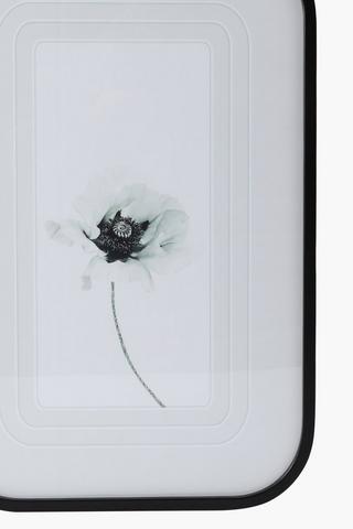 Framed Metal Flower Wall Art