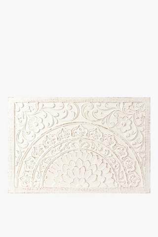 Wooden Hand Carved Wall Art, 60x90cm