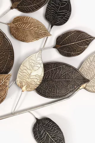 Dimensional Leaf Wall Art