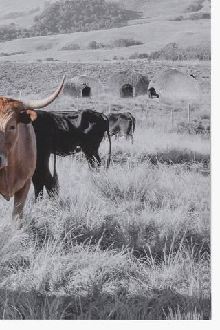 Printed Nguni Canvas, 170x70cm