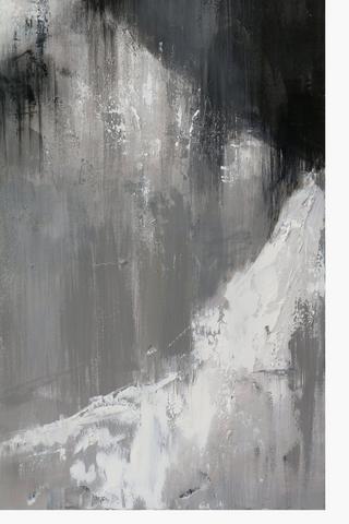 Abstract Form Canvas Wall Art 90x120cm
