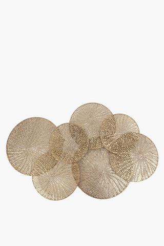 Dimensional Metal Mesh Wall Art