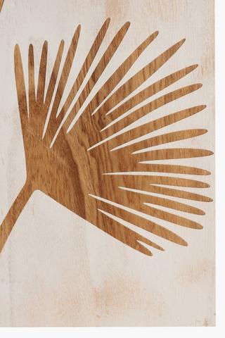 3 Palm Leaf Wall Art