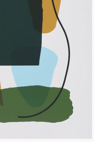 Abstract Geo Poster, 30x40cm
