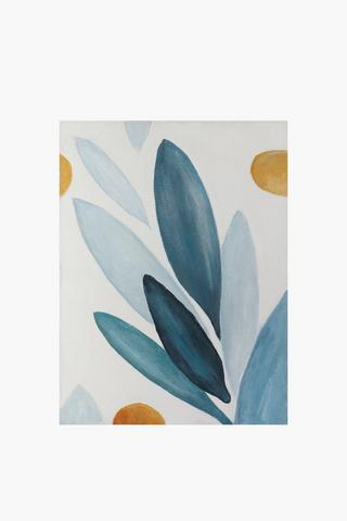 Urban Leaf Canvas Wall Art 120x90cm