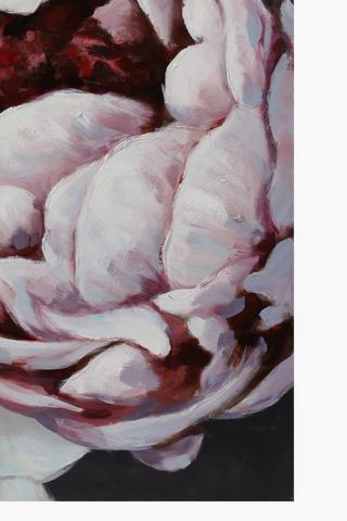 Deep Floral Canvas Wall Art 120x90cm