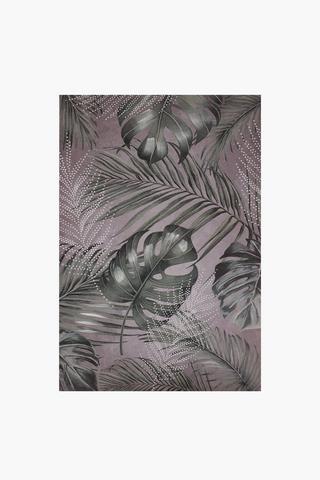 Tropical Leaf Canvas Wall Art, 40x60cm