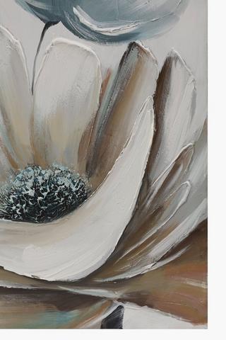 Soft Florals Canvas, 120x90cm