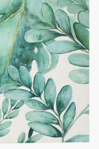 Tropical Leaf Canvas, 60x60cm