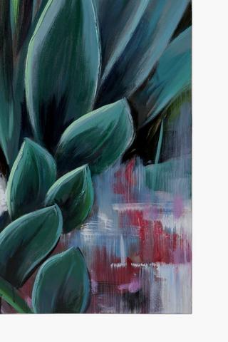 Elegant Protea Canvas Wall Art, 90x120cm