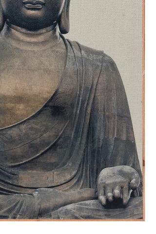 Framed Fabric Buddha