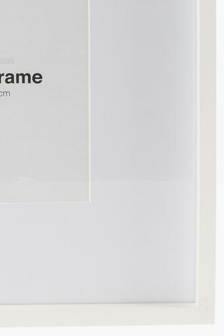 Gallery Wide Matt Board Photo Frame, 20x25cm