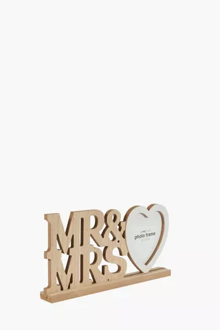 Mr And Mrs Heart Frame