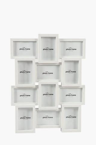 Staggered 12 Picture Multi Frame