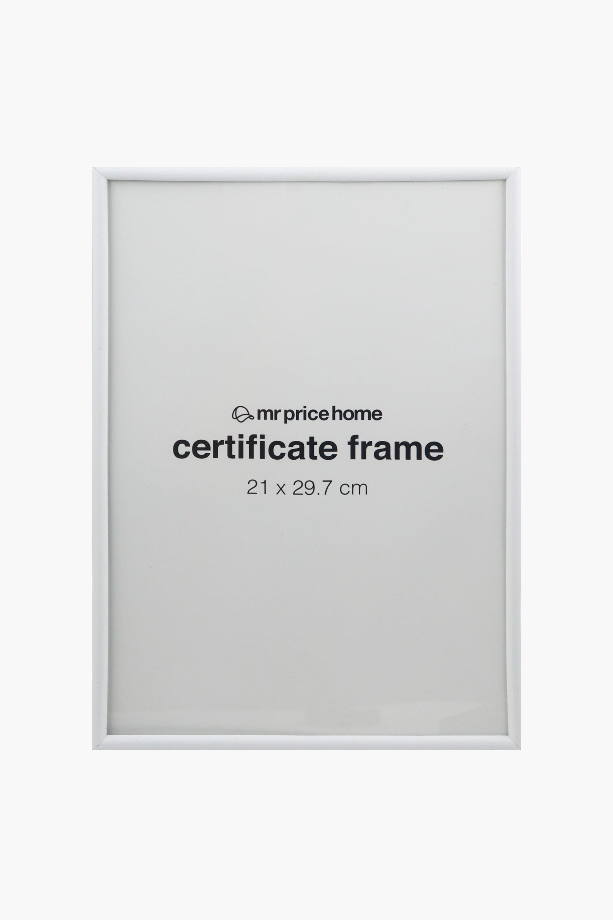 Certificate Frame A4