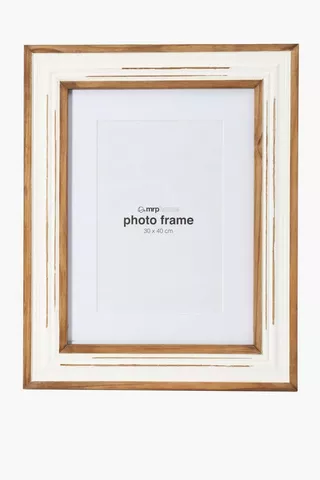 Two Tone Distressed Frame, A3