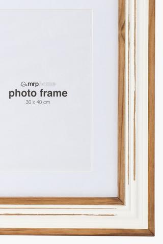 Two Tone Distressed Frame, A3