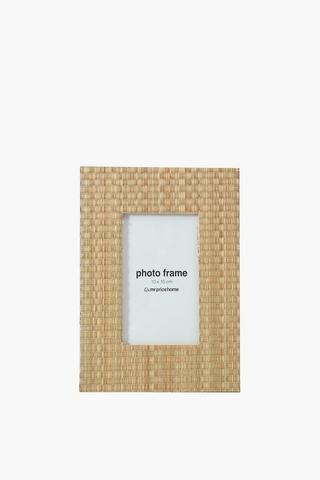 Rustic Rattan Frame, 10x15cm