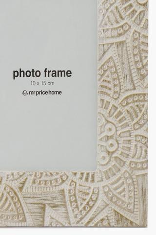 Carved Wood Frame, 10x15cm