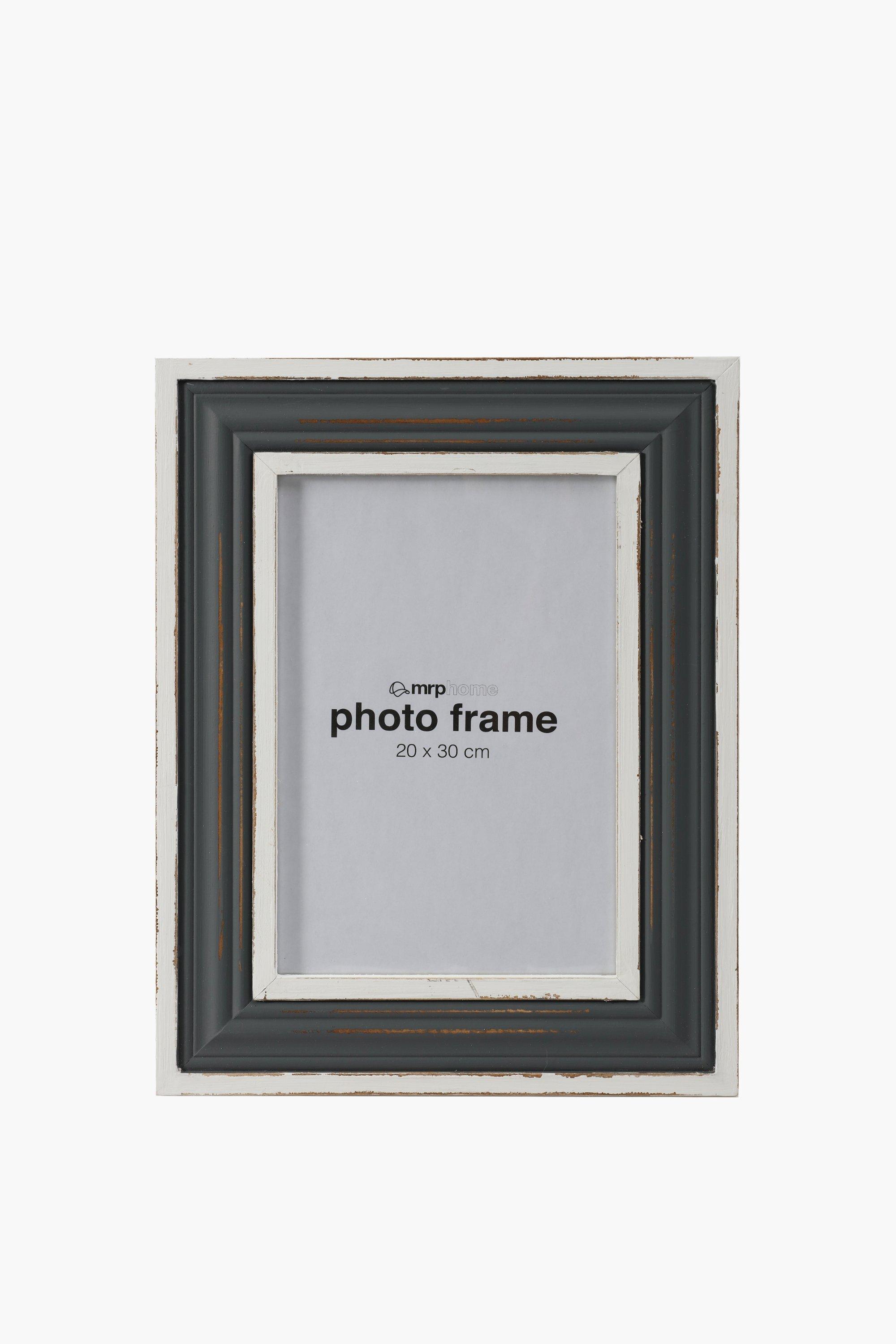 Two Tone Distressed Frame 20x30cm