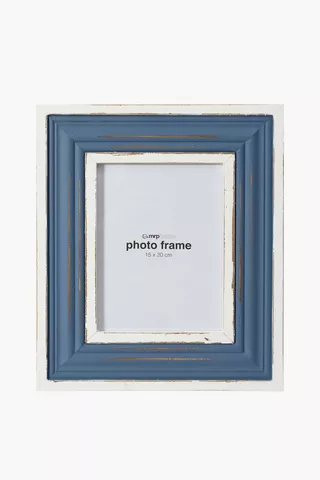 Two Tone Distressed Frame, 15x20cm