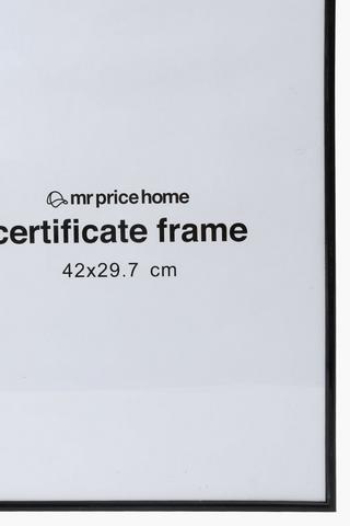 Certificate Frame, A3