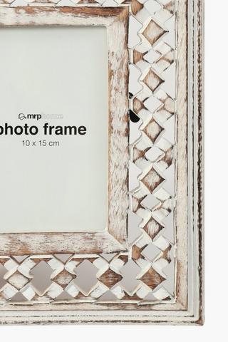 Lattice Carved Frame, 10x15cm