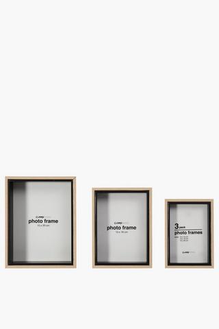 3 Pack Wooden Frame Set