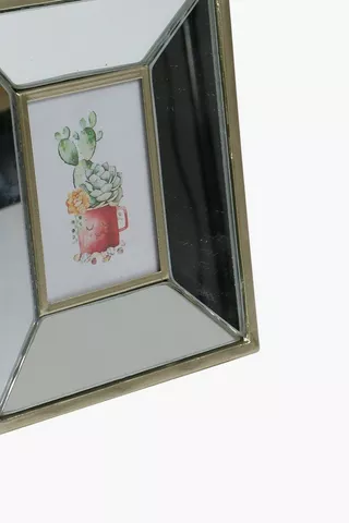 Beaded Mirror Frame 6x8cm
