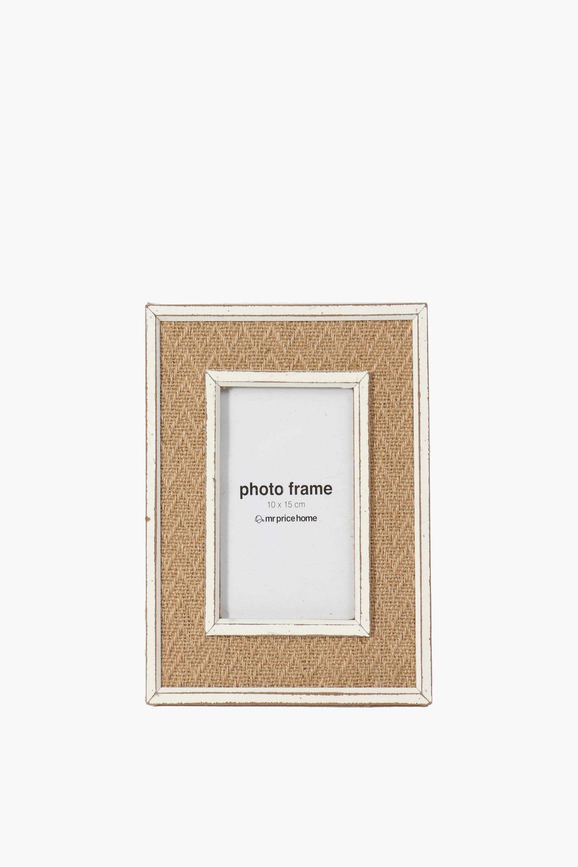 Chevron Woven Frame 10x15cm