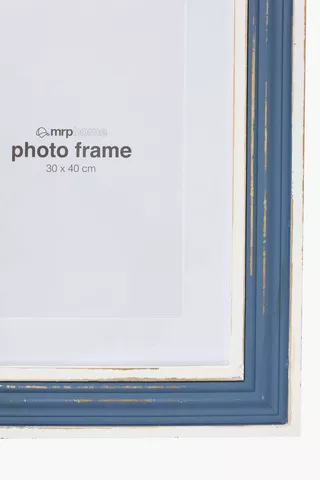 Distressed Wooden Frame, 30x40cm