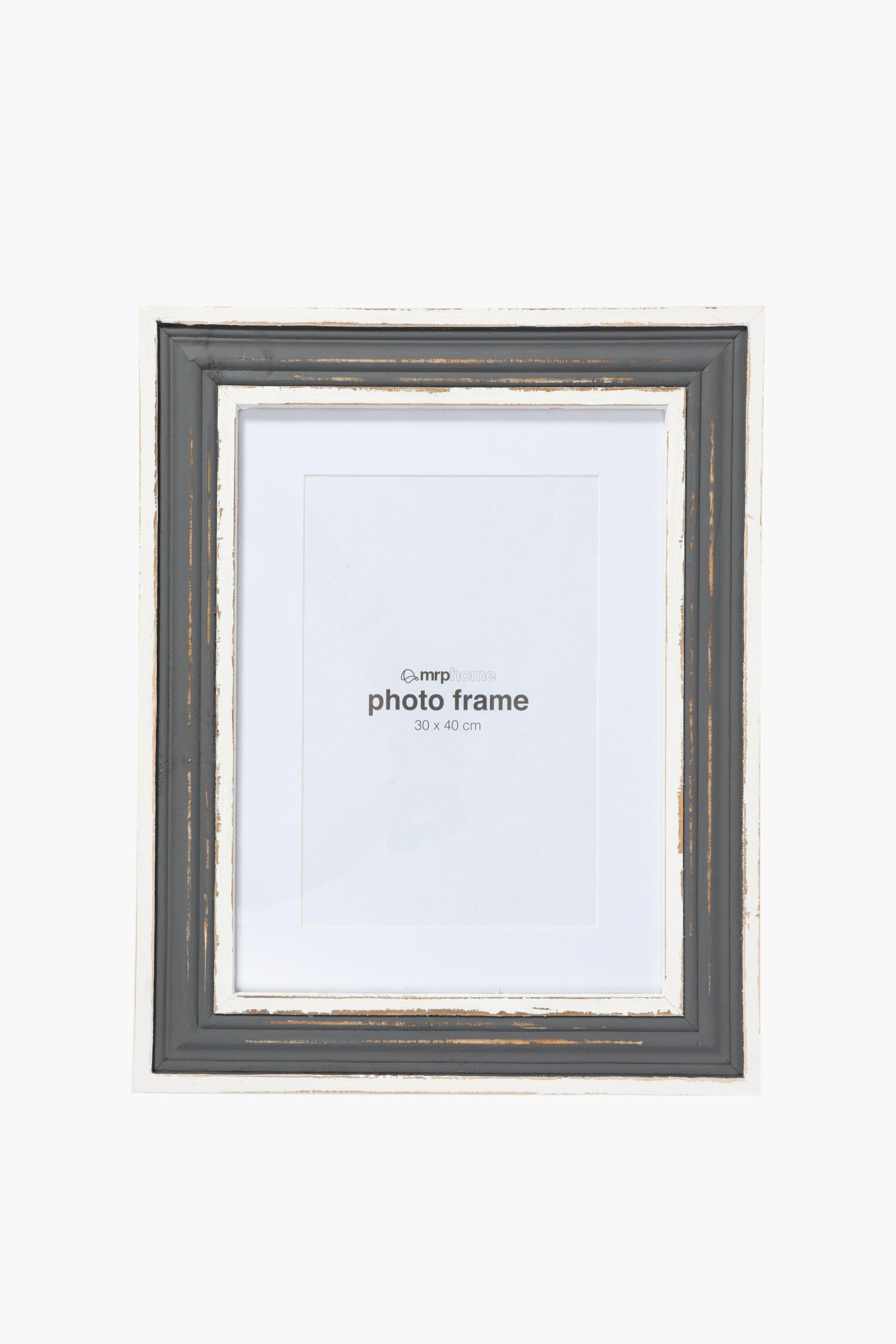 Two Tone Distressed Frame, 30x40cm