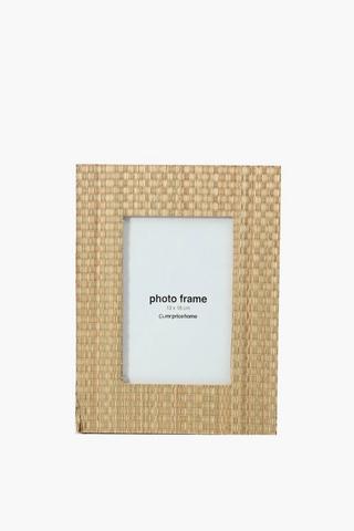 Rustic Rattan Frame, 13x18cm